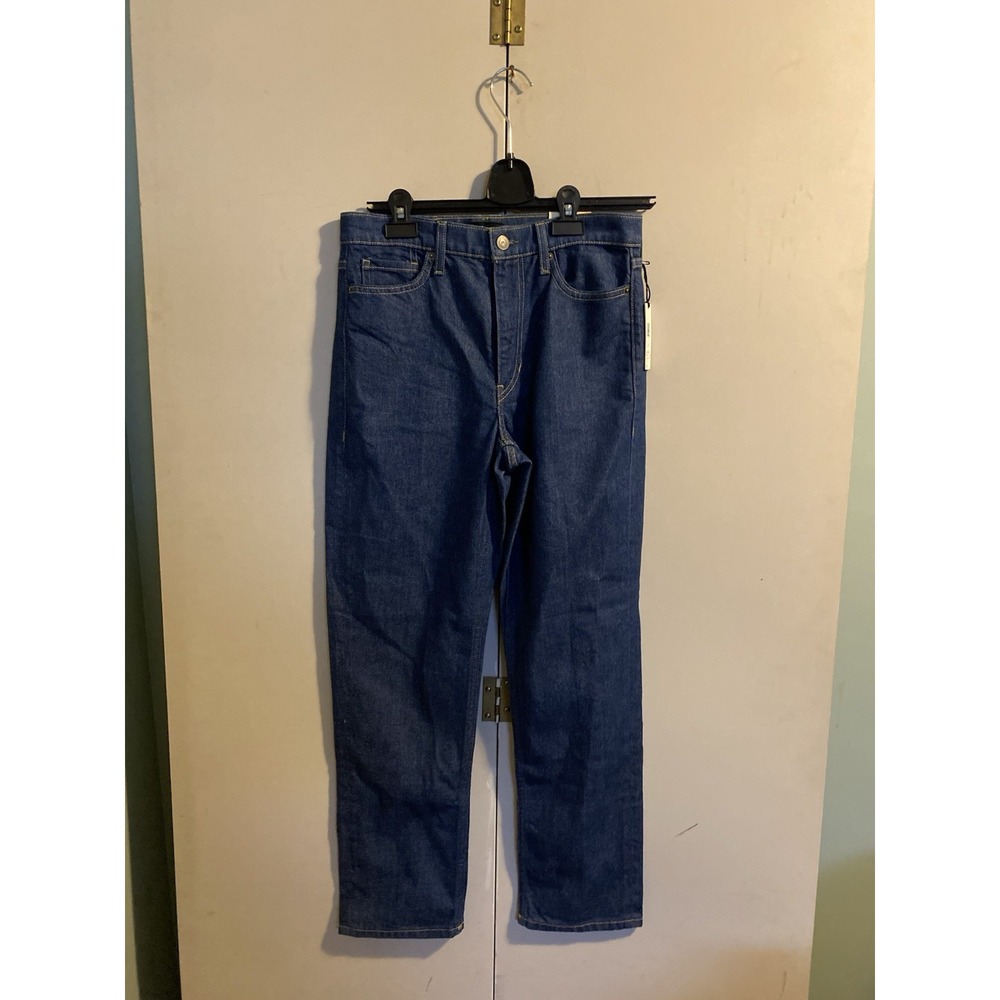 Banana Republic High-Rise Straight Jeans NWT Women Size 27 Blue Denim 515061